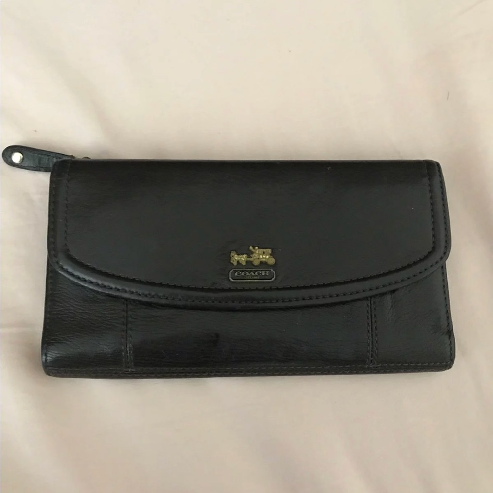 Leather Coach Wallet